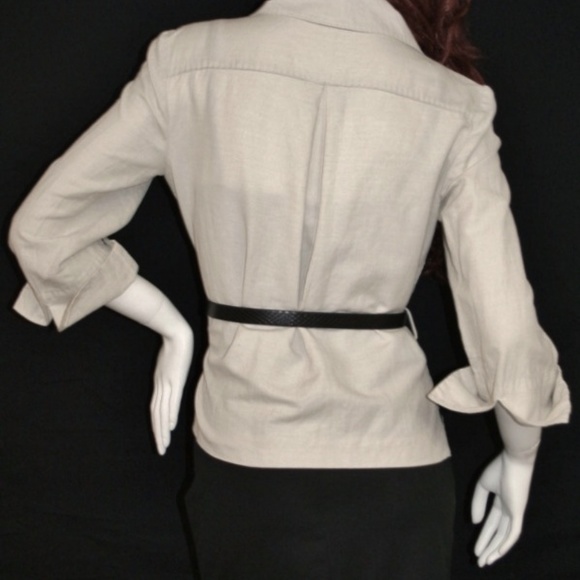 Italian Linen/Cotton Day 2 Nite Blazer Jacket - Picture 7 of 8